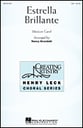 Estrella Brilliante SSA choral sheet music cover